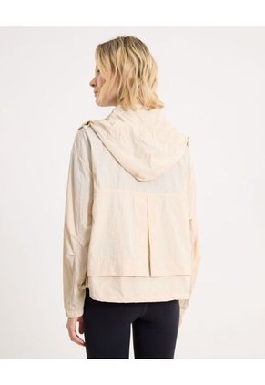 Chaqueta Deportiva Rompevientos Para Mujer  Deportiva  Color Beige Marca Atmos