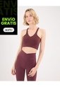 Top Cuello Halter Para Mujer  Deportiva  Color Vino Marca Atmos de Atmos