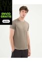 Camiseta Deportiva Texturizada  Para Hombre Verde Atmos de Atmos