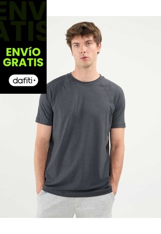 Camiseta Para Hombre Manga Corta Cuello Redondo Color Negro Marca Atmos #32090143 Atmos