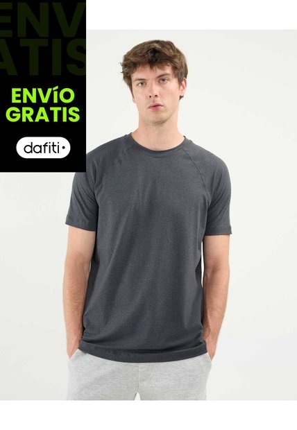 Camiseta Para Hombre Manga Corta Cuello Redondo Color Negro Marca Atmos #32090143