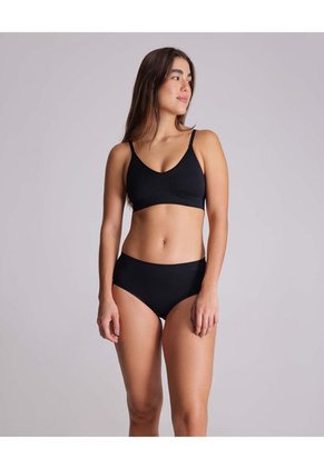 Panty Para Mujer Hipster Color Negro Marca Atmos #31800054