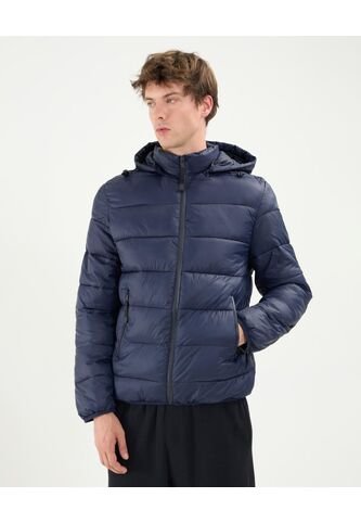 Chaqueta Para Hombre Acolchada Color Azul Marca Atmos #32080023 Atmos