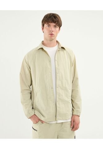 Chaqueta Para Hombre Deportiva Color Beige Marca Atmos #32080049 Atmos