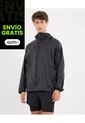 Chaqueta Deportiva Rompevientos  Para Hombre Negro Atmos de Atmos