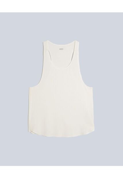 Camiseta Para Hombre Manga Sisa Cuello Redondo Color Marfil Marca Atmos #32090207