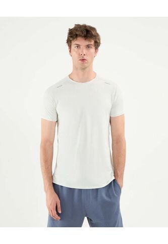 Camiseta Para Hombre Manga Corta Cuello Redondo Color Blanco Marca Atmos #32090212 Atmos