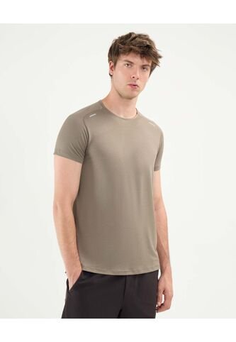 Camiseta Para Hombre Manga Corta Cuello Redondo Color Verde Marca Atmos #32090210 Atmos