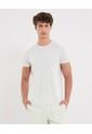 Camiseta Para Hombre Manga Corta Cuello Redondo Color Blanco Marca Atmos #32090212 de Atmos