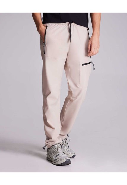 Pantalon Para Hombre Jogger Color Beige Marca Atmos #32070041