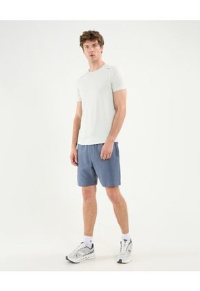 Camiseta Para Hombre Manga Corta Cuello Redondo Color Blanco Marca Atmos #32090212