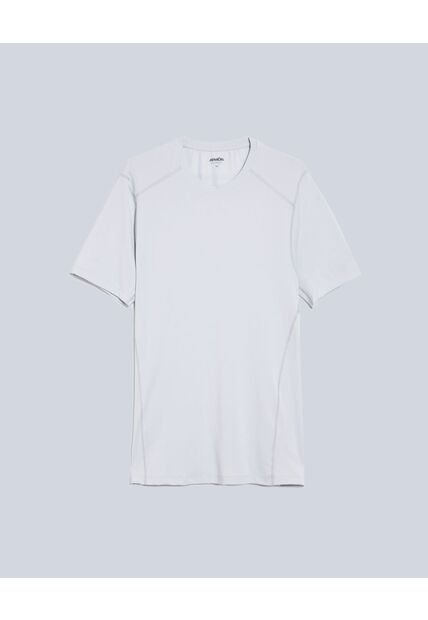 Camiseta Para Hombre Manga Corta Cuello Redondo Color Azul Marca Atmos #32090209