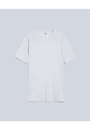 Camiseta Para Hombre Manga Corta Cuello Redondo Color Azul Marca Atmos #32090209