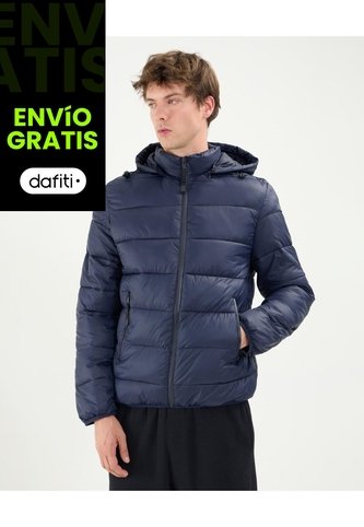 Chaqueta Acolchada  Para Hombre Azul Atmos Atmos