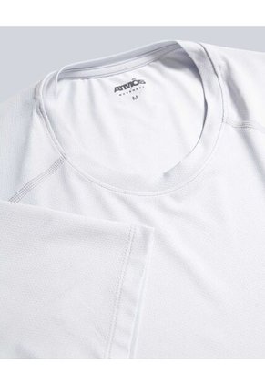 Camiseta Para Hombre Manga Corta Cuello Redondo Color Azul Marca Atmos #32090209