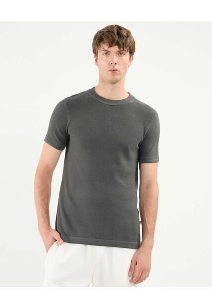 Camiseta Para Hombre Manga Corta Color Negro Marca Atmos #32090158