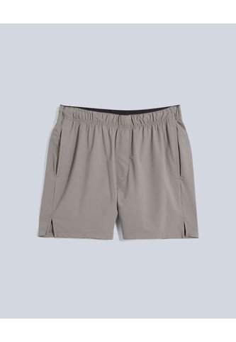 Bermuda Para Hombre Deportiva Medio Color Gris Marca Atmos #32100118 Atmos