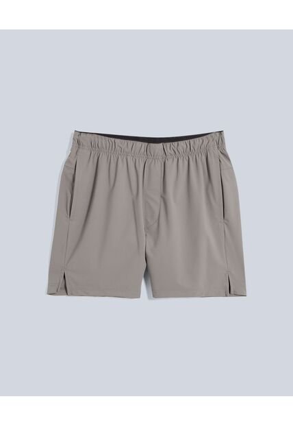 Bermuda Para Hombre Deportiva Medio Color Gris Marca Atmos #32100118