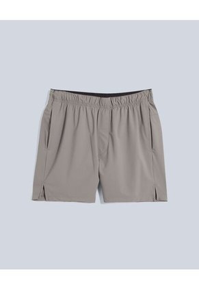 Bermuda Para Hombre Deportiva Medio Color Gris Marca Atmos #32100118