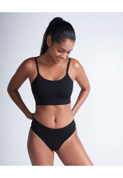 Panty Para Mujer Hipster Color Negro Marca Atmos #31800030