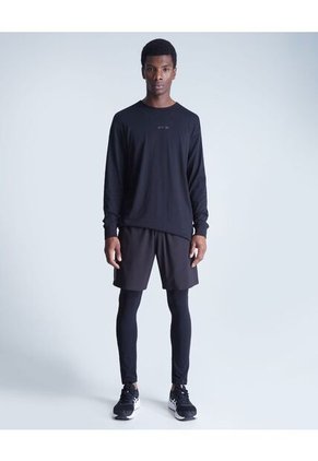 Leggins Para Hombre Largo Color Negro Marca Atmos #32230002