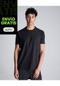 Camiseta Deportiva Texturizada  Para Hombre Negro Atmos de Atmos
