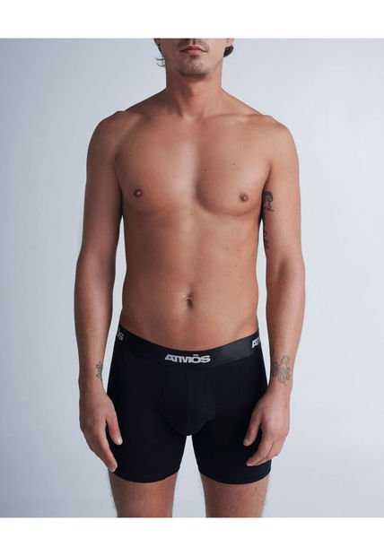 Boxer Para Hombre Filete Color Negro Marca Atmos #32000024