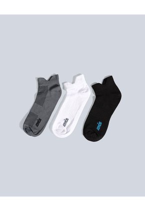 Medias Para Hombre Invisible Color Gris  Marca Atmos #32980012