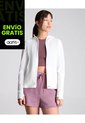 Chaqueta Deportiva Hoodie Básica Para Mujer  Deportiva  Color Blanco Marca Atmos de Atmos
