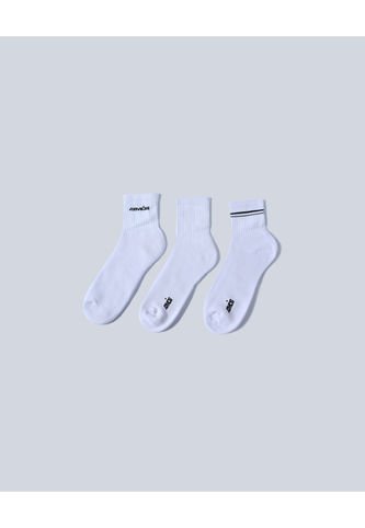 Medias Para Hombre Caña Media Color Blanco Marca Atmos #32980008 Atmos