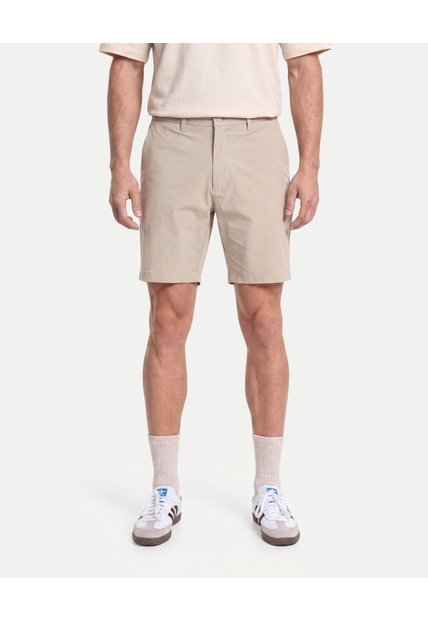 Bermuda Chino Flowtech  Para Hombre Café Atmos