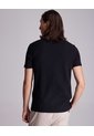 Camiseta Regular Fit Manga Corta Texturizada  Para Hombre Negro Atmos de Atmos