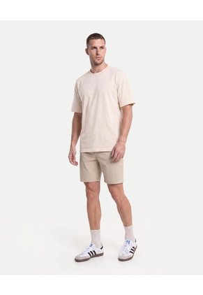Bermuda Chino Flowtech Para Hombre Café Atmos