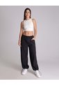 Crop Top Acanalado  Para Mujer Marfil Atmos de Atmos