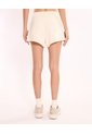 Short Amplio Plush  Para Mujer Crema Atmos de Atmos