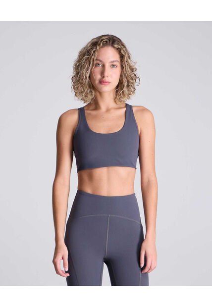 Top Para Mujer Top Color Gris Oscuro Marca Atmos #31220112