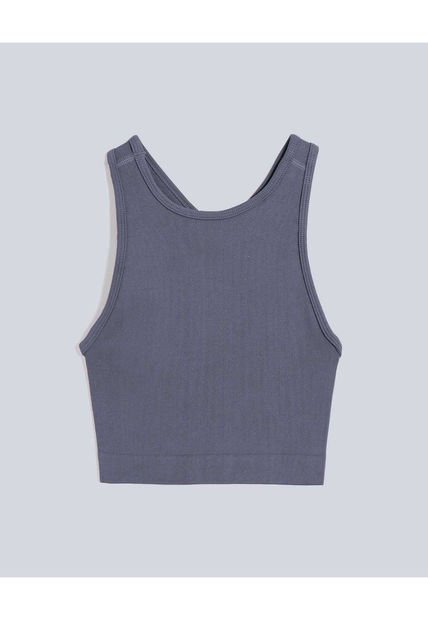 Top Para Mujer Top Marca Atmos Color Azul #31220133