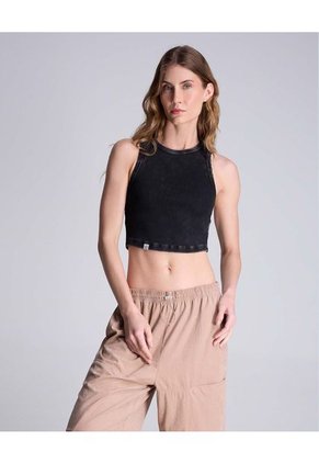 Camiseta Para Mujer Manga Sisa Color Negro Marca Atmos #31090143