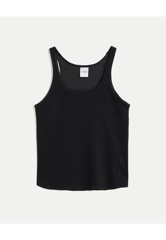 Camiseta Tank En Tela Plush  Para Mujer Negro Atmos Atmos