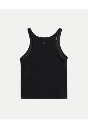 Camiseta Tank En Tela Plush  Para Mujer Negro Atmos