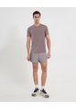 Camiseta Deportiva Manga Corta Regular Fit  Para Hombre Rosa Atmos de Atmos