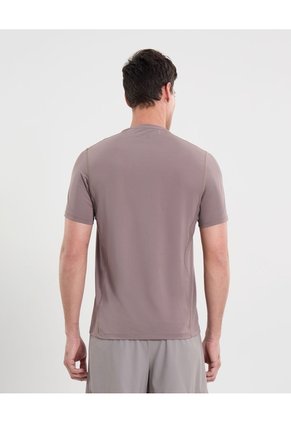 Camiseta Deportiva Manga Corta Regular Fit Para Hombre Rosa Atmos