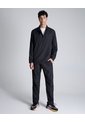 Chaqueta Deportiva Rompevientos  Para Hombre Negro Atmos de Atmos