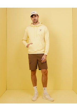 Short Cargo Con Cordón Ajustable Para Hombre Café Atmos