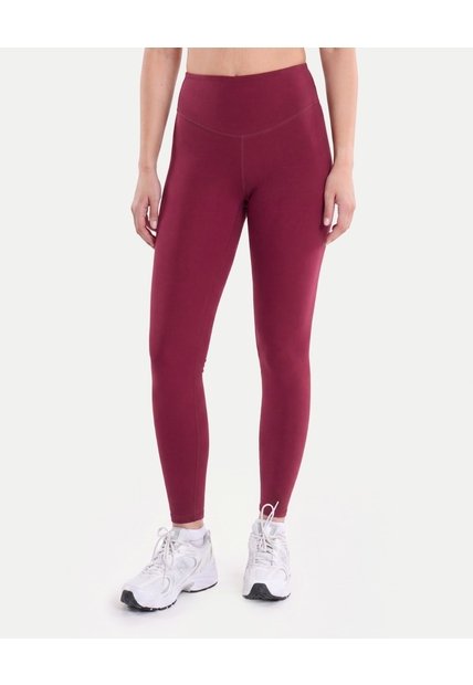 Leggins Regular Aerius Skin  Para Mujer Vino Atmos