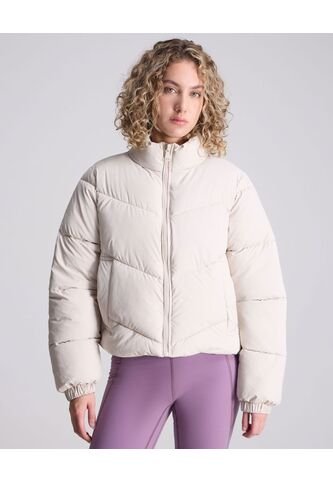 Chaqueta Para Mujer Acolchada Color Gris Claro Marca Atmos #31080041 Atmos