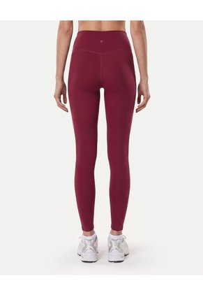 Leggins Regular Aerius Skin  Para Mujer Vino Atmos