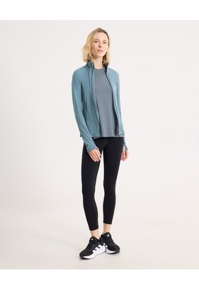 Buzo Deportivo Aerius Skin  Para Mujer Verde Atmos