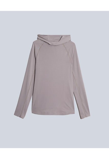 Camiseta Para Hombre Manga Larga Cuello Redondo Color Gris Claro Marca Atmos #32090164