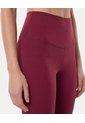 Leggins Regular Aerius Skin  Para Mujer Vino Atmos de Atmos